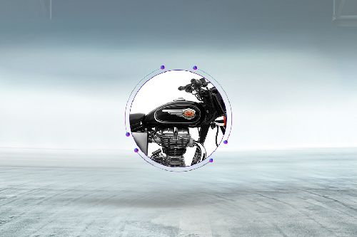 Royal Enfield Bullet 500 Fuel Tank View