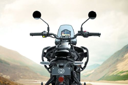 Royal Enfield Himalayan 450 Handle Bar View