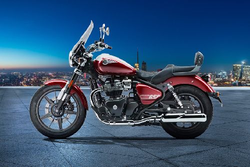 Left Side View Full Image Royal Enfield Super Meteor 650 Left Side View Full Image
