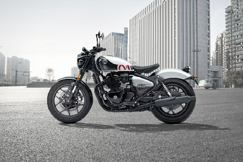 Left Side View Full Image Royal Enfield Shotgun 650 Left Side View Full Image