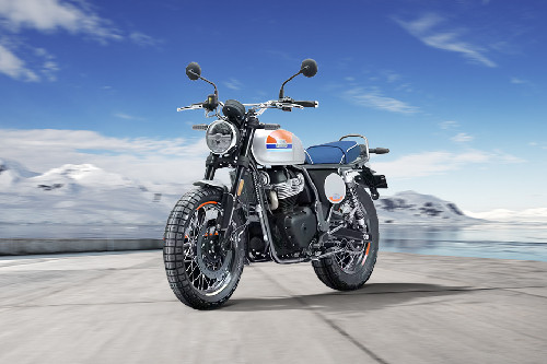 Slant Front View Full Image Royal Enfield Bear 650 Slant Front View Full Image