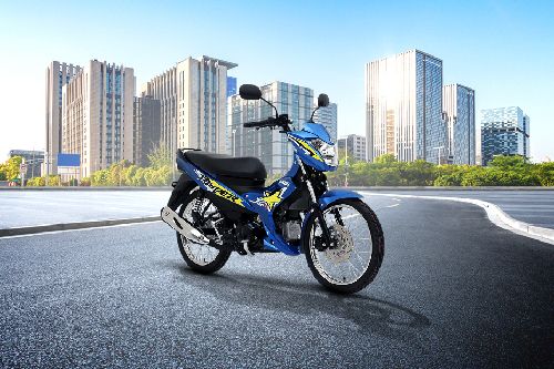 Suzuki Raider J115 Fi Slant Rear View Full Image