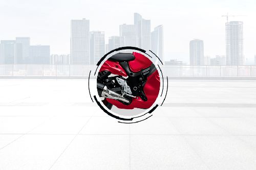 Suzuki Hayabusa GSX-R1300 Engine View