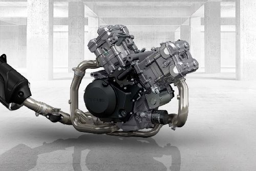 Suzuki V-Strom 1000 ABS Engine View