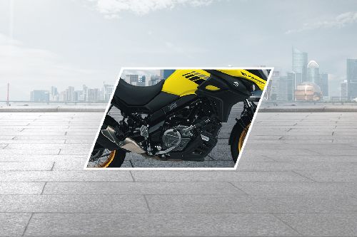 Suzuki V-Strom 650 ABS Engine View
