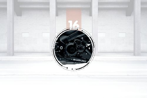 Suzuki GSX S1000Z Engine View