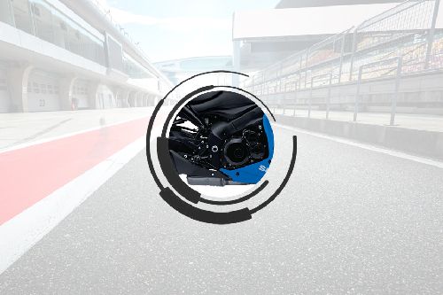 Suzuki GSX S1000F Engine View