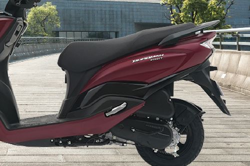 Suzuki Burgman Street Rider Seat View