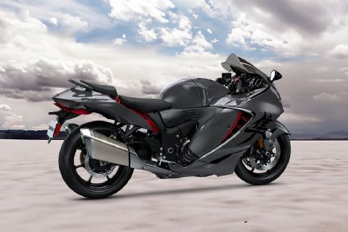 Suzuki Hayabusa Back Side View