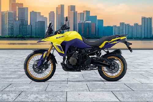 Left Side View Full Image Suzuki V-Strom 800 DE Left Side View Full Image