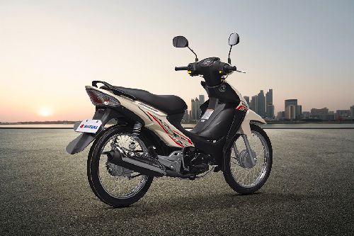 Suzuki Smash Carb Back Side View