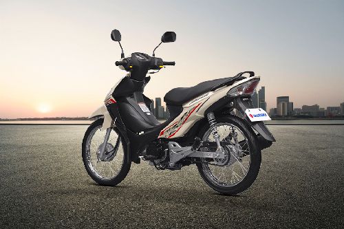 Suzuki Smash Carb Slant Back Side View Right