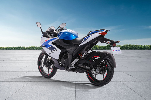 Suzuki Gixxer SF 155 Slant Back Side View Right