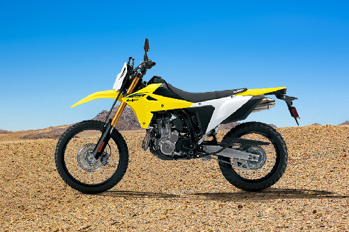 Left Side View Full Image Suzuki DR-Z4S Left Side View Full Image