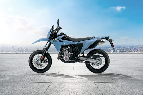 Left Side View Full Image Suzuki DR-Z4SM Left Side View Full Image