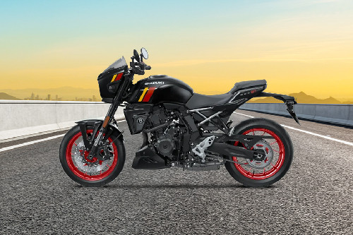 Left Side View Full Image Suzuki GSX-8TT Left Side View Full Image