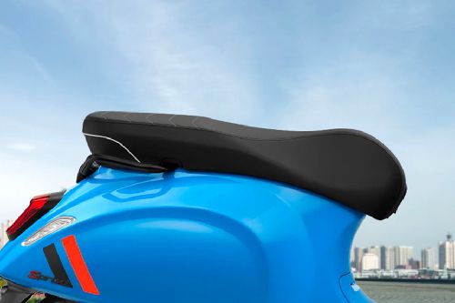 Vespa Sprint Rider Seat View