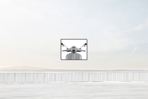 Vespa GTS Super 300 Head Light View