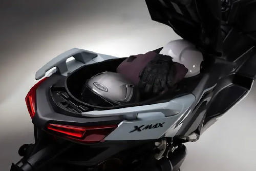Yamaha Xmax Seat Storage Side View