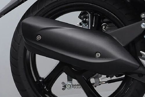 Yamaha Mio Gear Exhaust View