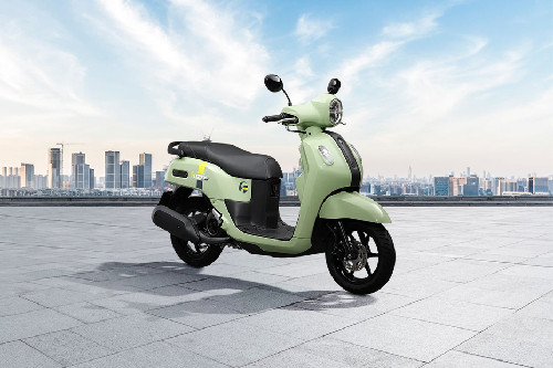 Slant Rear View Full Image Yamaha Mio Fazzio Slant Rear View Full Image