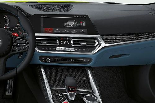 Front AC Controls of BMW M4 Coupe Competition