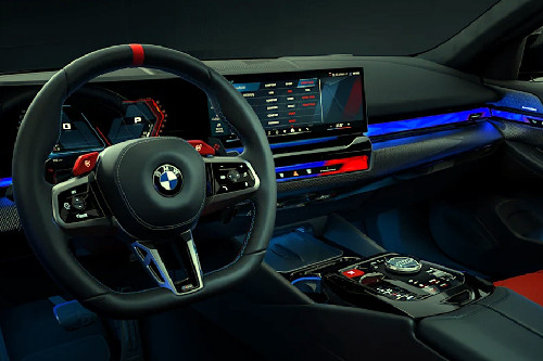 Dashboard View Dashboard View of M5 Sedan