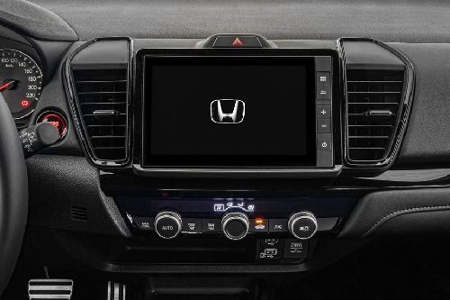 Front AC Controls of Honda City Hatchback