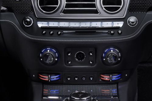Front AC Controls of Rolls-Royce Wraith
