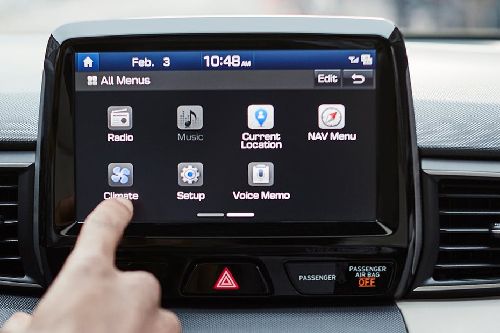 Veloster touch screen