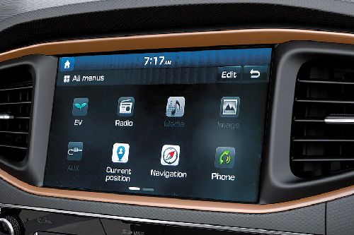 Ioniq EV touch screen