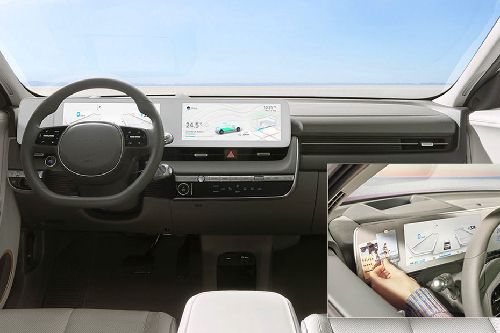 Dashboard View Dashboard View of Ioniq 5