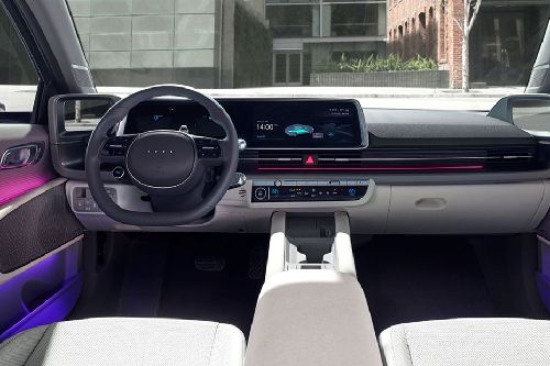 Dashboard View Dashboard View of Ioniq 6