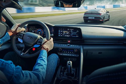 Dashboard View of Elantra N