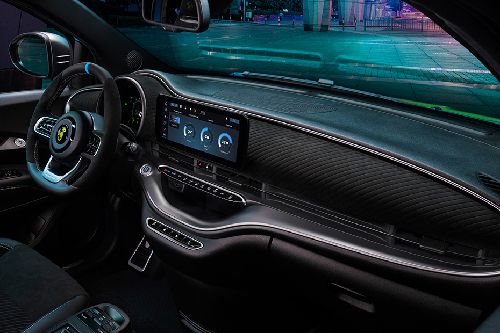 Dashboard View of 500E