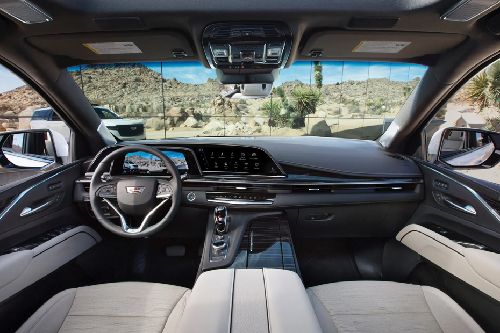Dashboard View of Escalade
