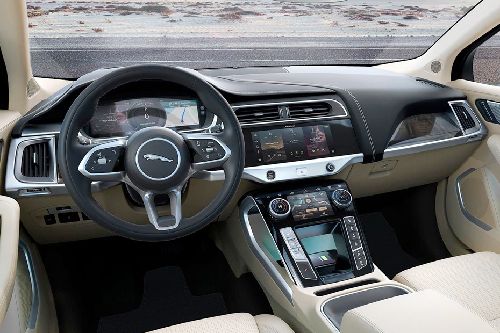 Dashboard View Dashboard View of I-Pace