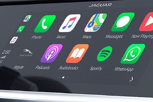 I-Pace touch screen