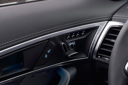 Jaguar F-Type Drivers Side In Side Door Controls