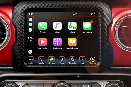 Wrangler touch screen