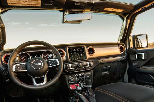 Dashboard View of Gladiator