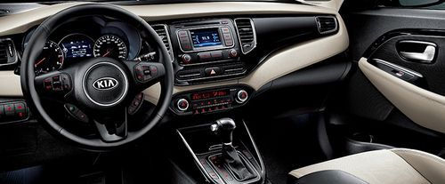 Dashboard View of Carens