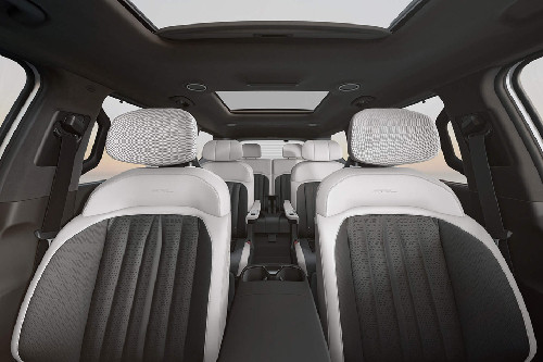 Kia EV9 Front And Rear Seats Together