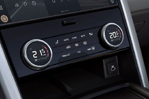 Front AC Controls of Land Rover Discovery