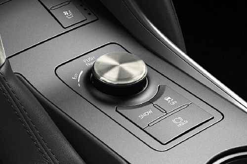 Center Controls of Lexus IS