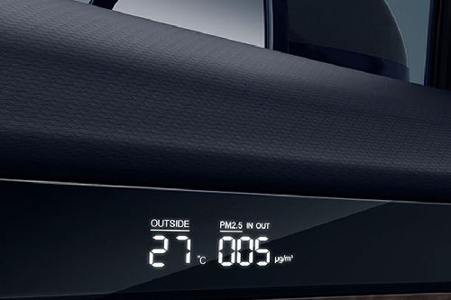 Front AC Controls of Jetour Dashing