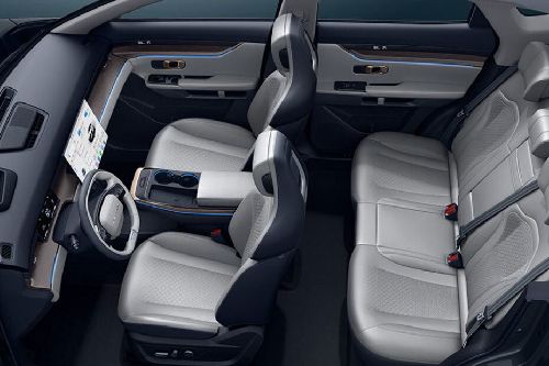 Jetour Dashing Front And Rear Seats Together