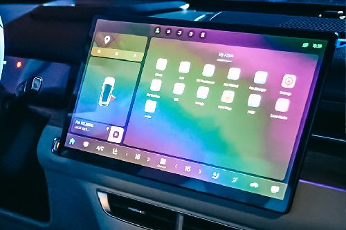 Dashing touch screen