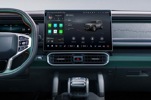 Front AC Controls of Jetour T2