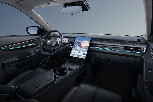 Dashboard View of J5 SHS HEV